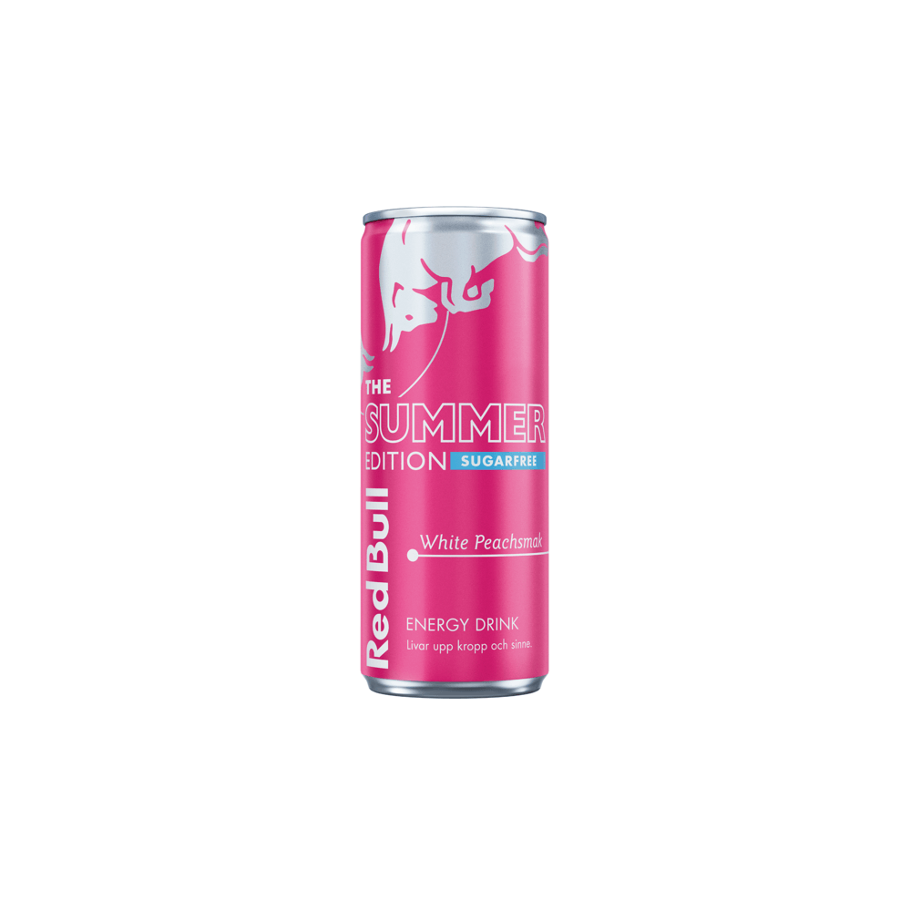 Red Bull White Peach 250ml – Energidryck med smak av vit persika