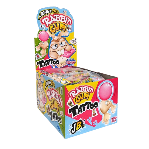 JB RABBIT GUM TATTO 5G x200st
