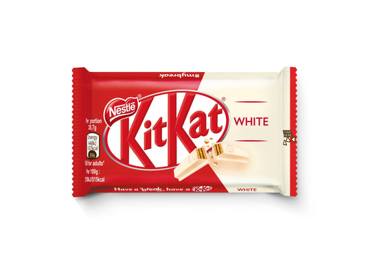 Kitkat 4 finger white 41gx24st