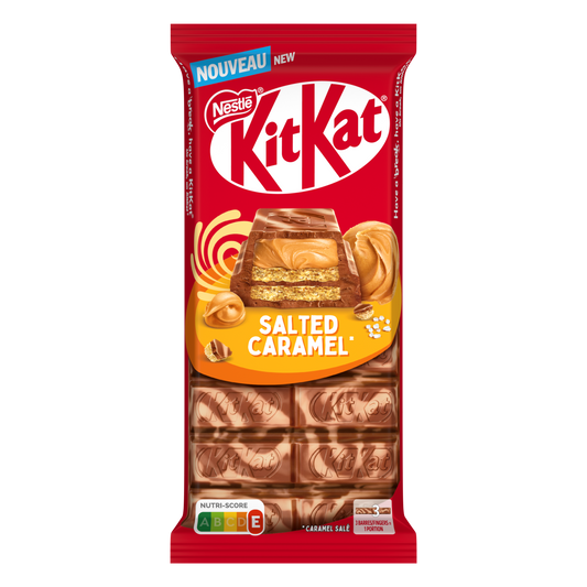 Kitkat tablet salt caramel 99gx15st