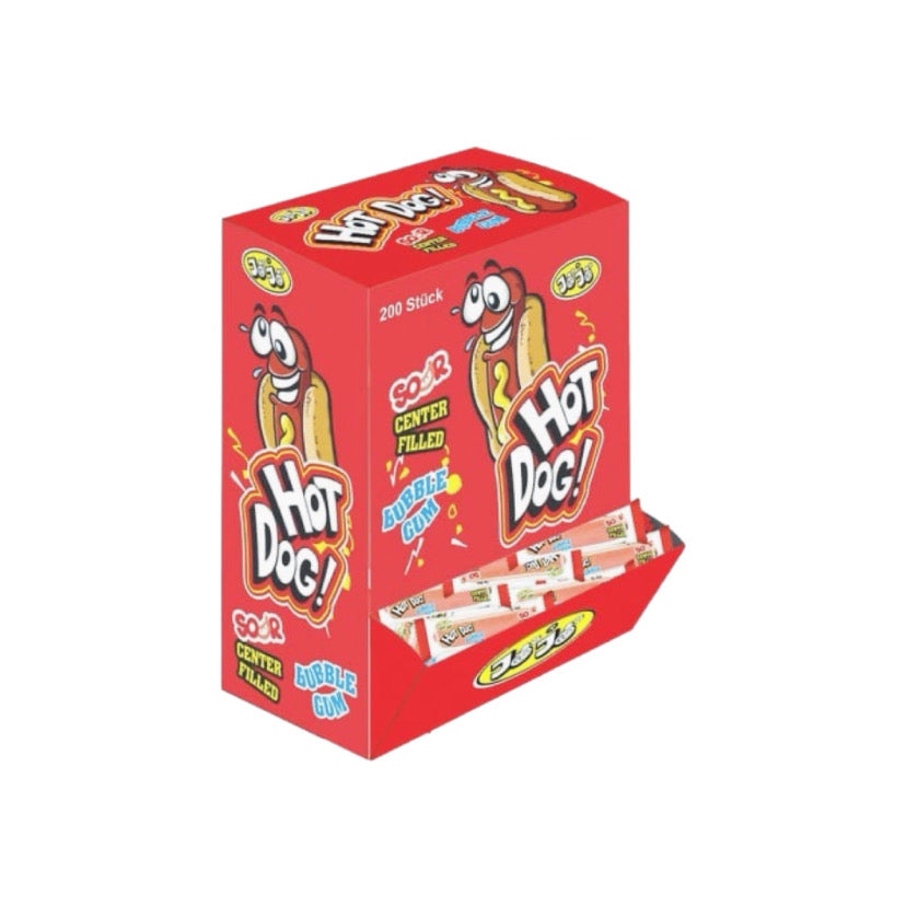 Hot dog bubble gum 200*5gr