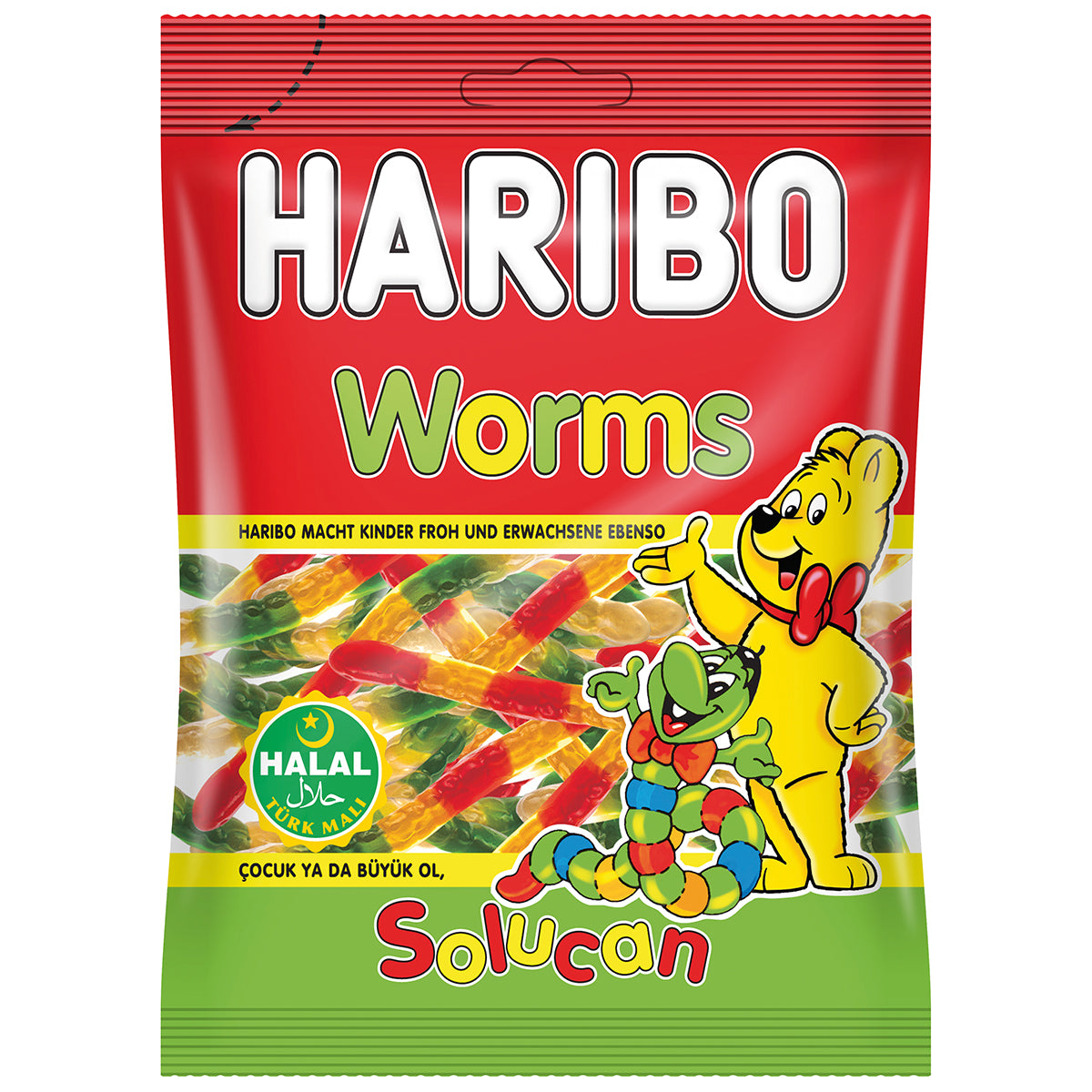 HARIBO Worms (Halal) 100g