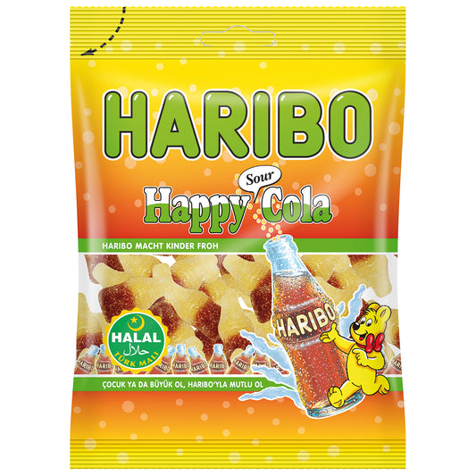 HARIBO Happy-Cola Sour (Halal) 100g