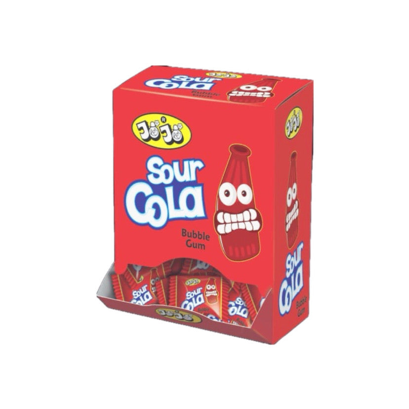 Sour cola bubble gum 200*5gr