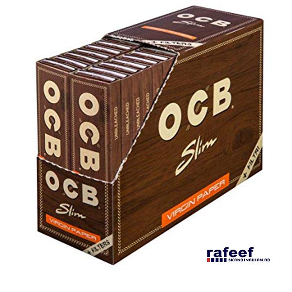 OCB med filter BRUN 32-pack