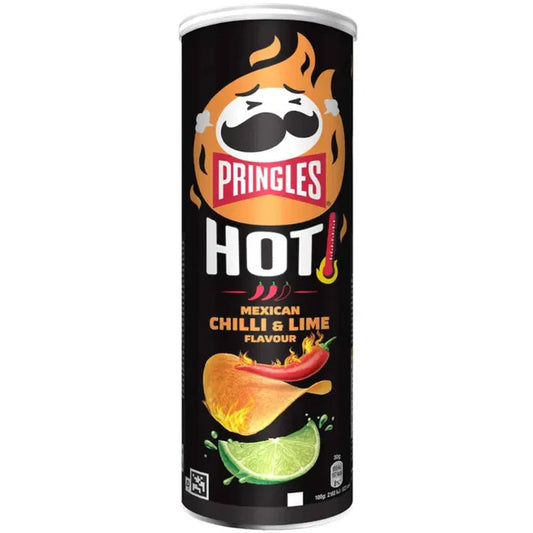 Pringles Hot Mexican chilli & Lime 160g 19-p