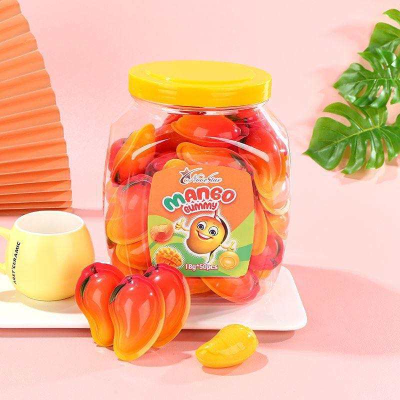 3D noor star gummy Mango 50x18g