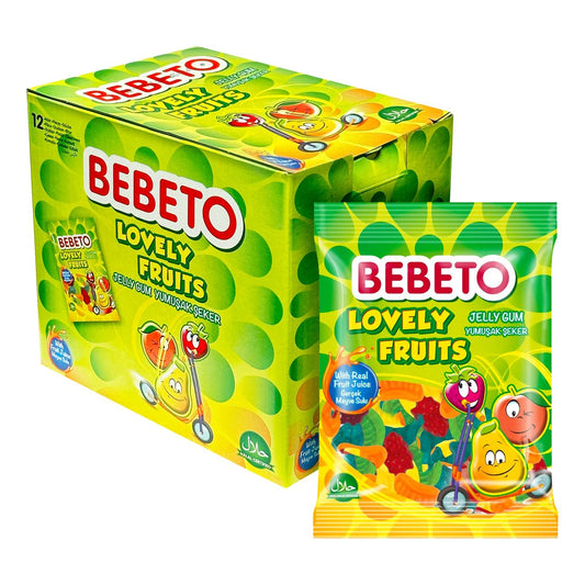 Bebeto Lovely Fruit 80g x12