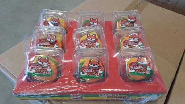 Noor gummy burger 12*50gr