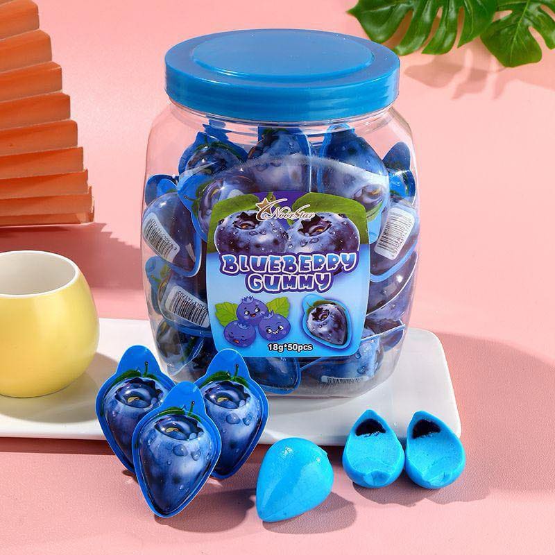3D noor star gummy BlueBerry 50x18g