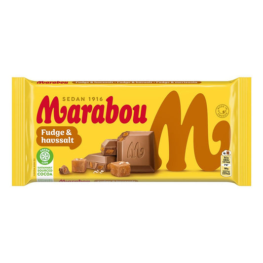 Marabou Fudge havssalt 160gx16g
