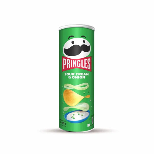 Pringles Sour Cream & Onion 165g 19-p