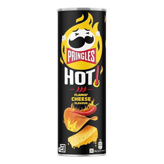 Pringles Hot Flamin' Cheese 160g 19-p